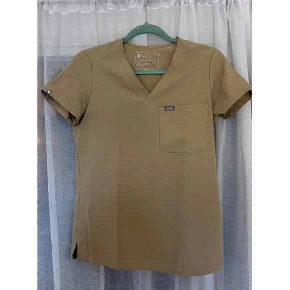 FIGS Women’s Medical Scrubs Khaki XXS & XS - Picture 4 of 9